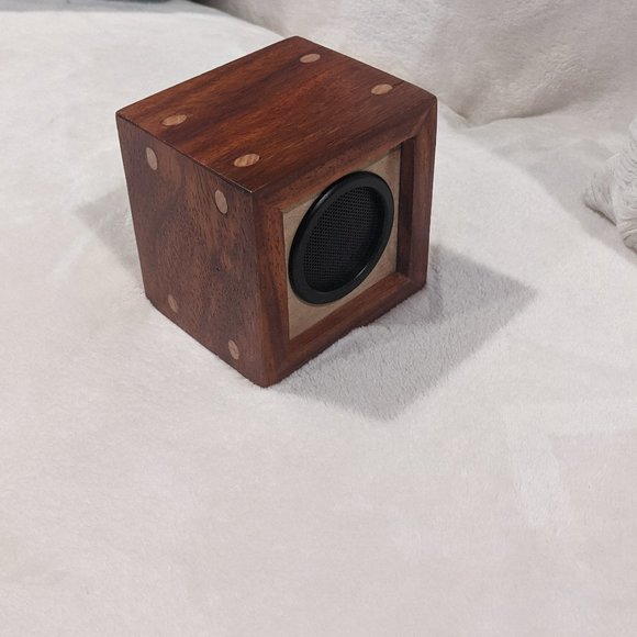 Hand Crafted Padauk and Maple Bluetooth Speaker